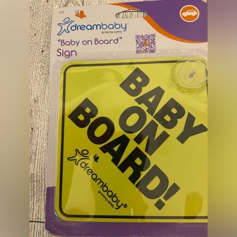 NWT Baby on Board Car Window Signs